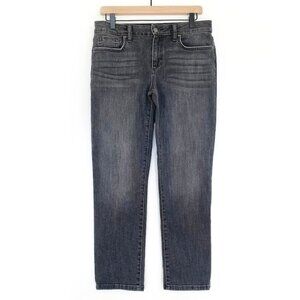 Joe’s Jeans The Lara Mid Rise Straight Ankle Gray 28